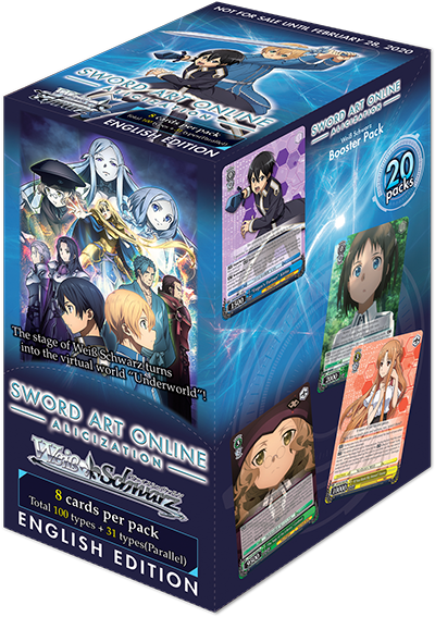 Sword Art Online Alicization Booster Box (English Edition)
